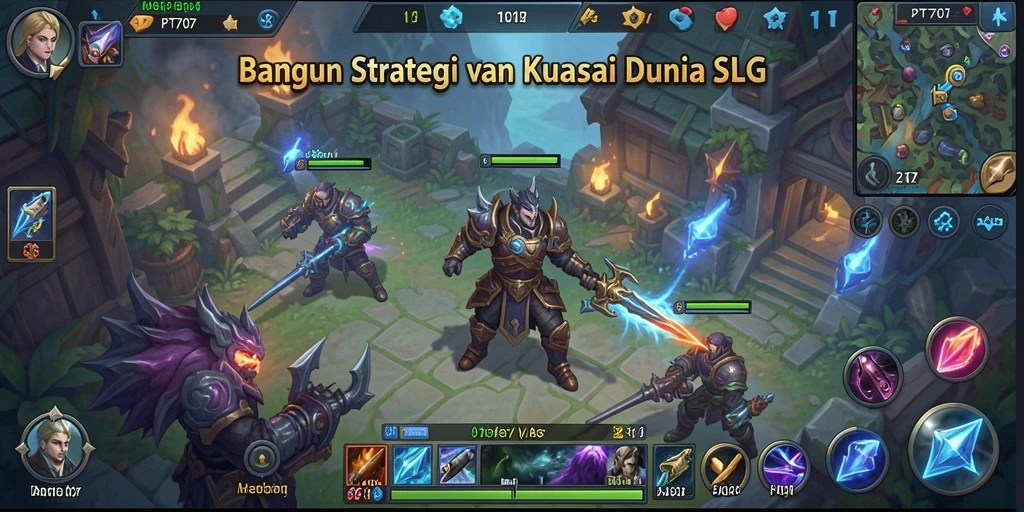 Tampilan menarik dengan gameplay strategis SLG yang mendalam.