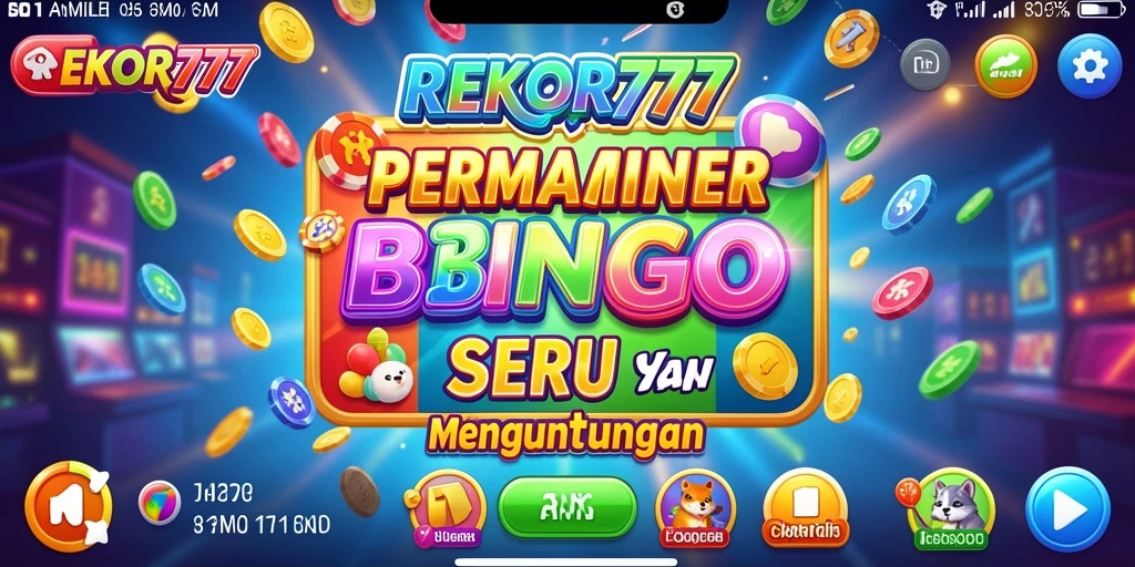 Tampilan gameplay Bingo di REKOR777 yang seru dan menarik.