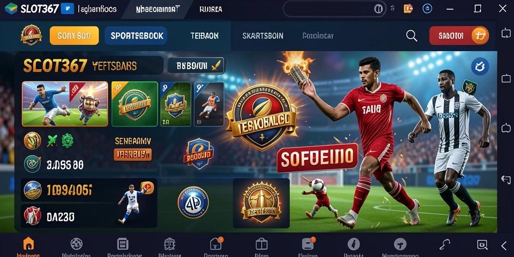 Screenshot utama SLOT367 menampilkan menariknya gameplay sportsbook.