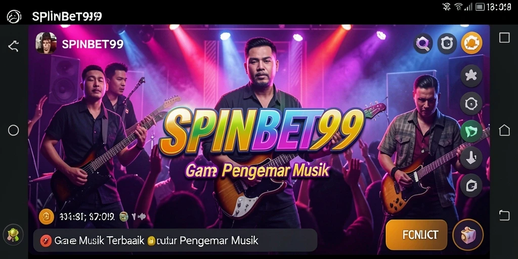 Tampilan gameplay seru SPINBET99 dengan berbagai lagu menarik.